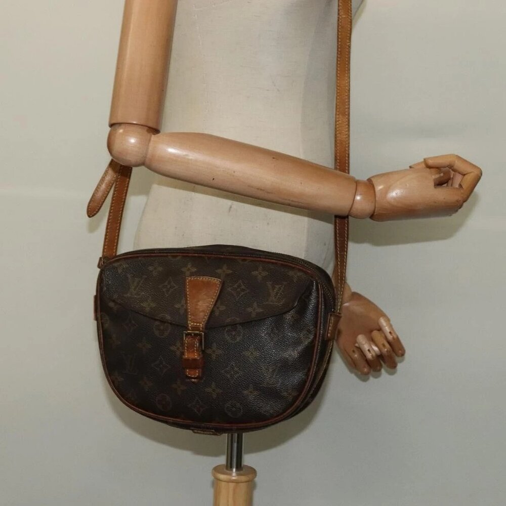 LOUIS VUITTON Monogram Jeune Fille MM Shoulder Bag - Picture 1 of 16